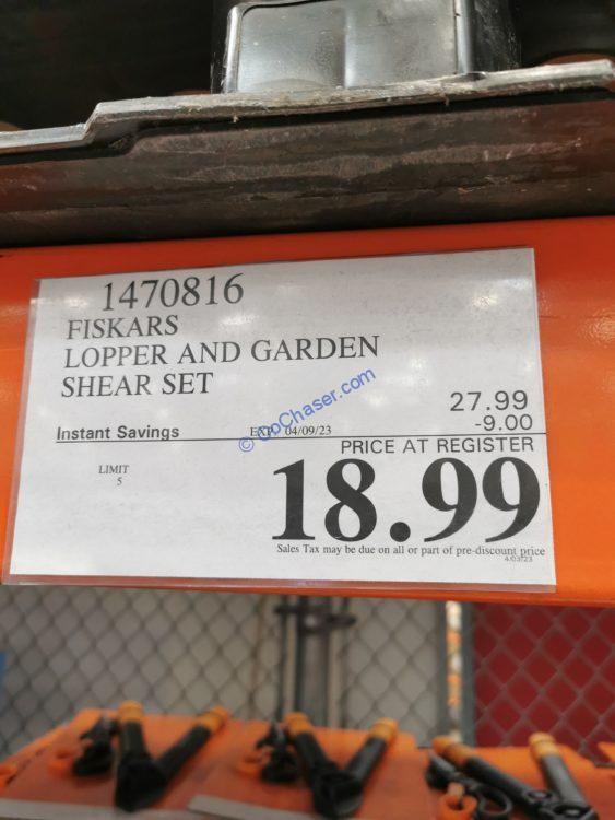 Costco-1470816-Fiskars-15- Lopper-and-Garden-Shear-Set-tag1
