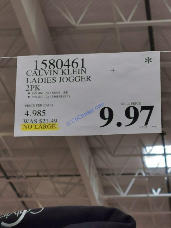 Calvin Klein Ladies’ Jogger, 2pack CostcoChaser