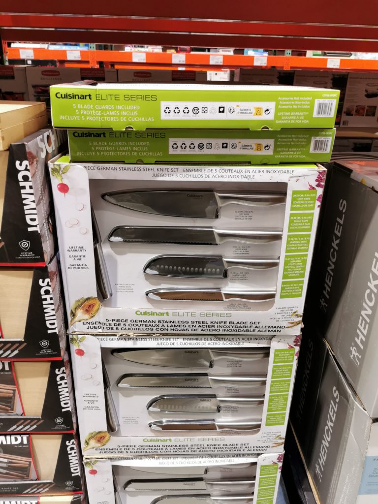 Costco1630816Cuisinart5KnifeSetwithSheath CostcoChaser