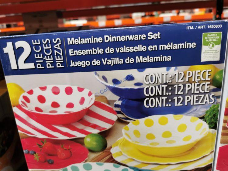 Costco1630833MelamineDinnerwareSet2 CostcoChaser