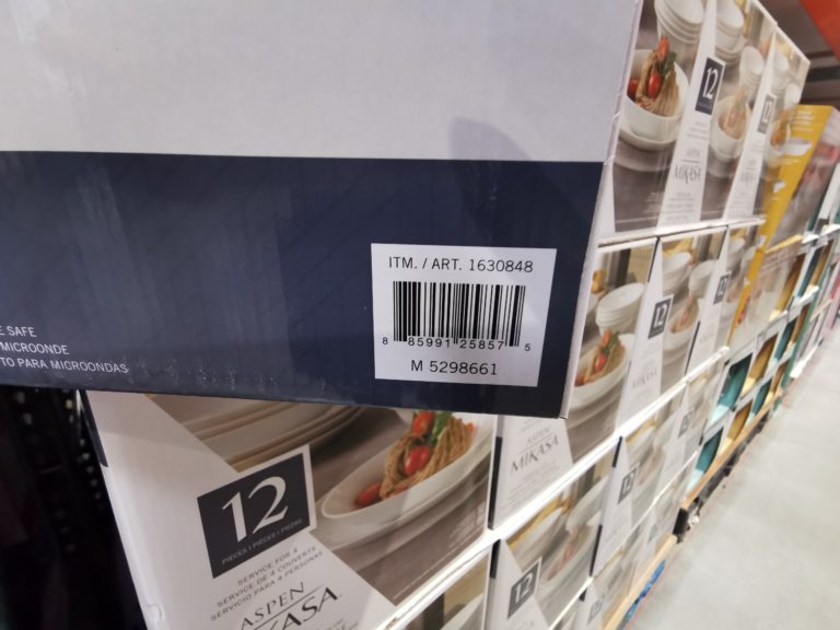 Costco1630848MikasaPorcelainDinnerwareSetbar CostcoChaser