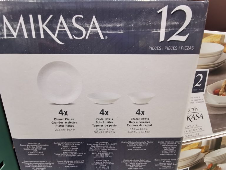 Costco1630848MikasaPorcelainDinnerwareSet3 CostcoChaser