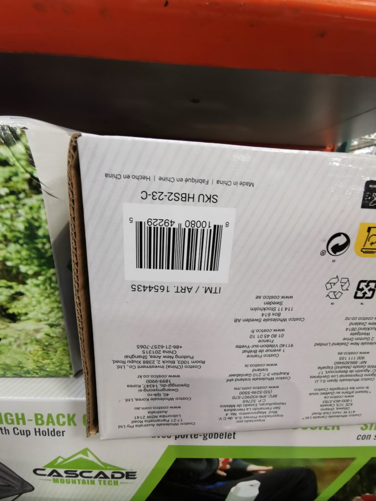 Costco1654435CascadeMountainUltralightPackableHighbackChairwithArmrestbar CostcoChaser