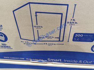 Costco-1694813-Suncast-Resin-Modern-Shed-size