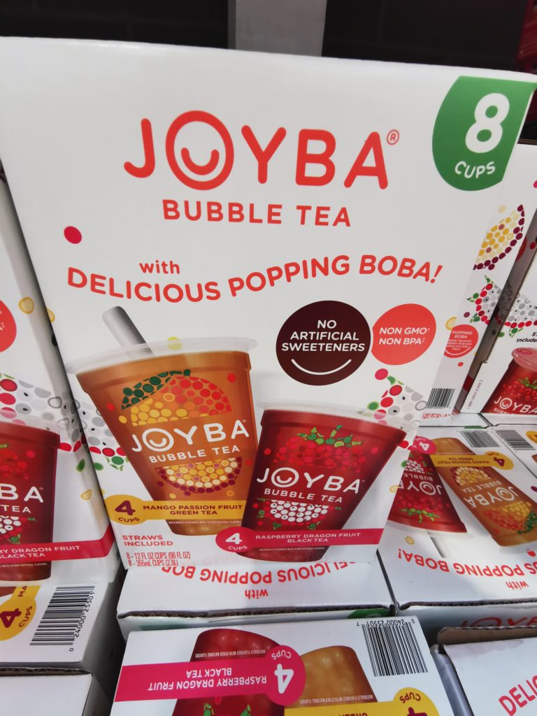 Joyba Bubble Tea Variety Pack 8/12 Ounce Cups CostcoChaser