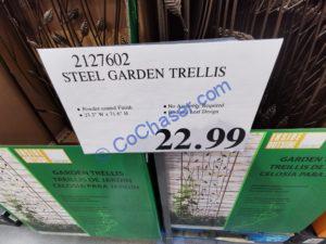 Costco-2127602-Steel-Garden-Trellis-tag