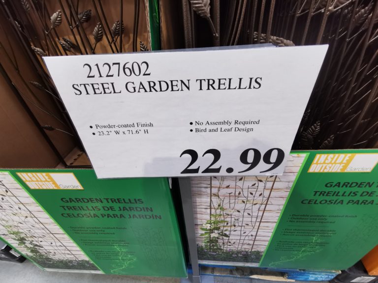 Costco2127602SteelGardenTrellistag CostcoChaser