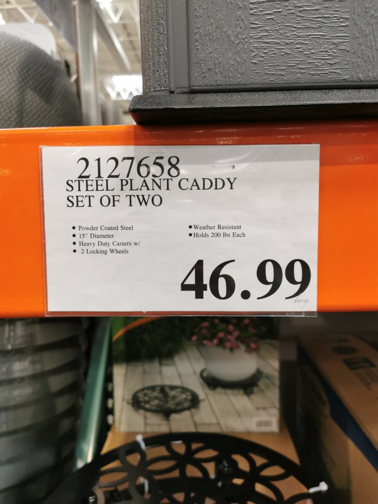 Costco2127658SteelPlantCaddySettag CostcoChaser