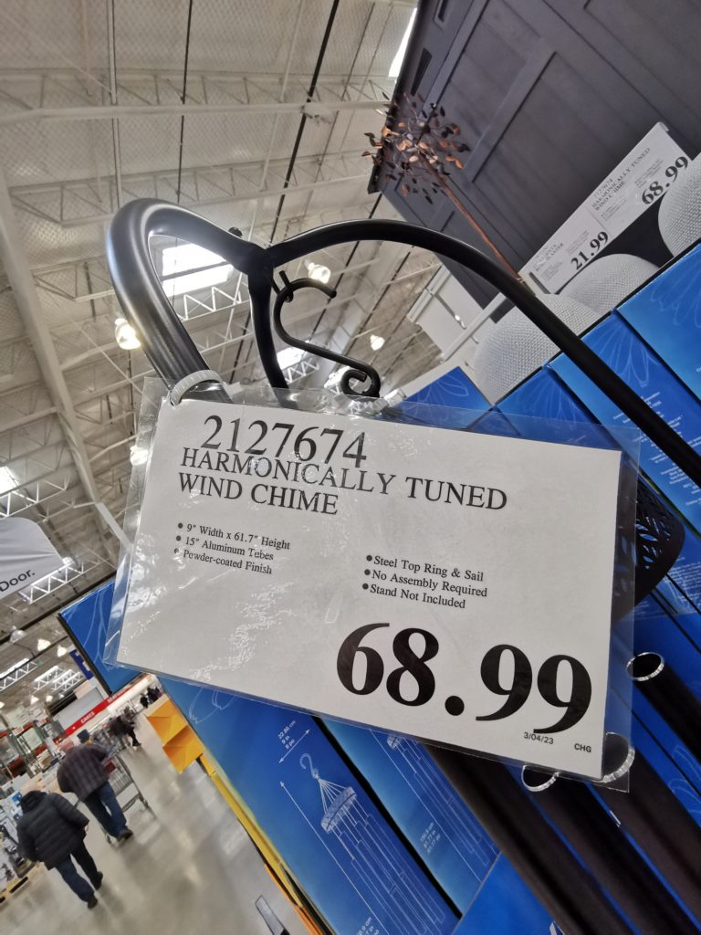 Costco2127674HarmonicallyTunedWindChimetag CostcoChaser