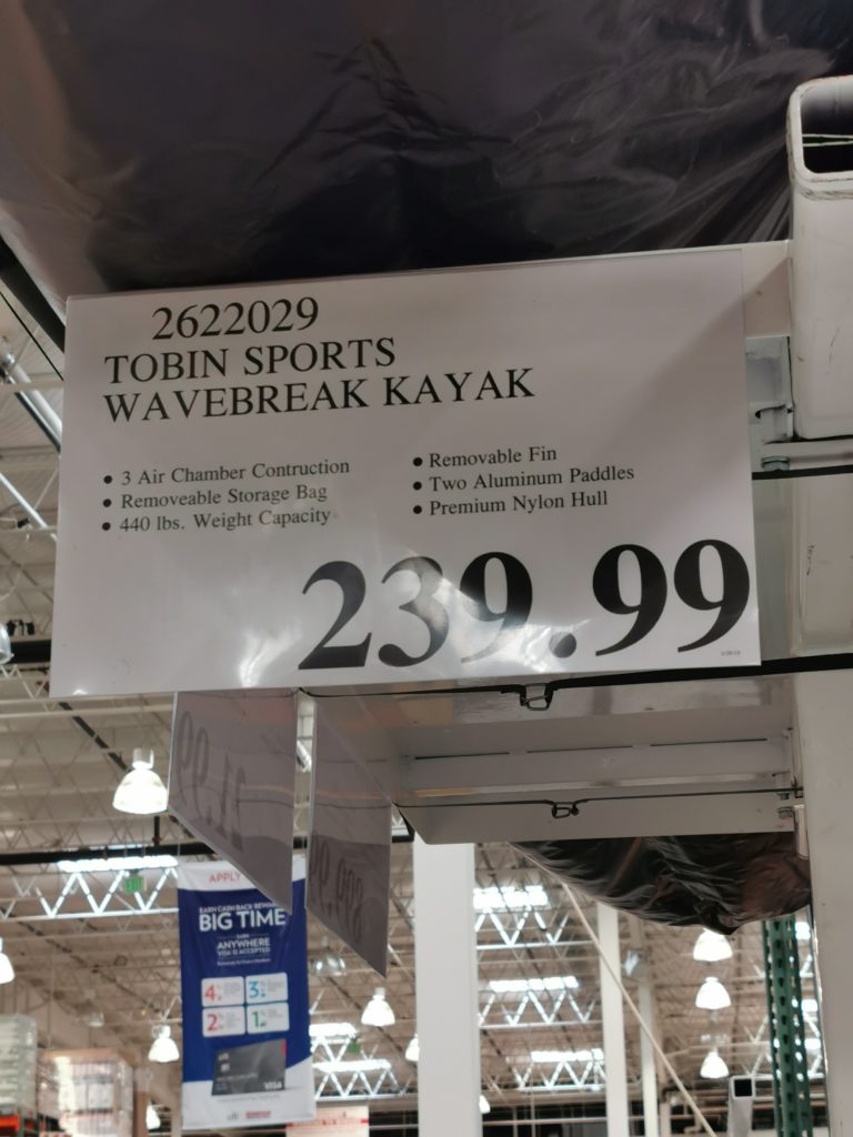 Costco2622029TobinSportsWavebreakKayaktag CostcoChaser