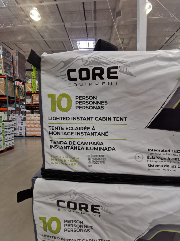 Costco2622059CORE10PersonLightedTent1 CostcoChaser