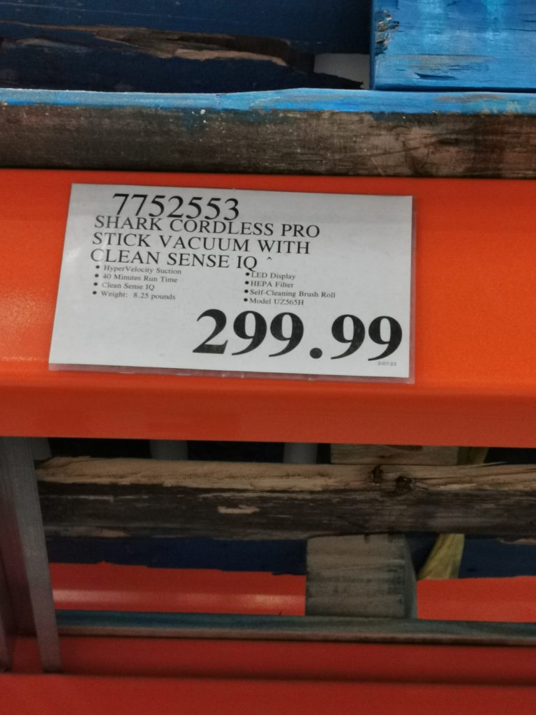 Costco7752553SharkCordlessProStickVacuumwithCleanSenseIQtag