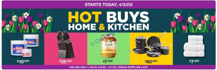 Costco Online Hot Buys for Home & Kitchen April 2023