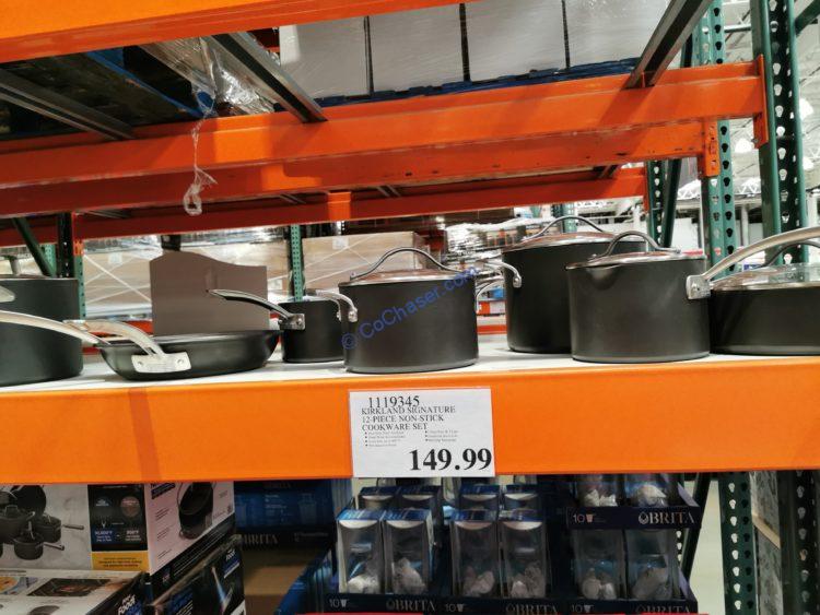 Costco1119345KirklandSignature12pieceNonStickCookwareSet
