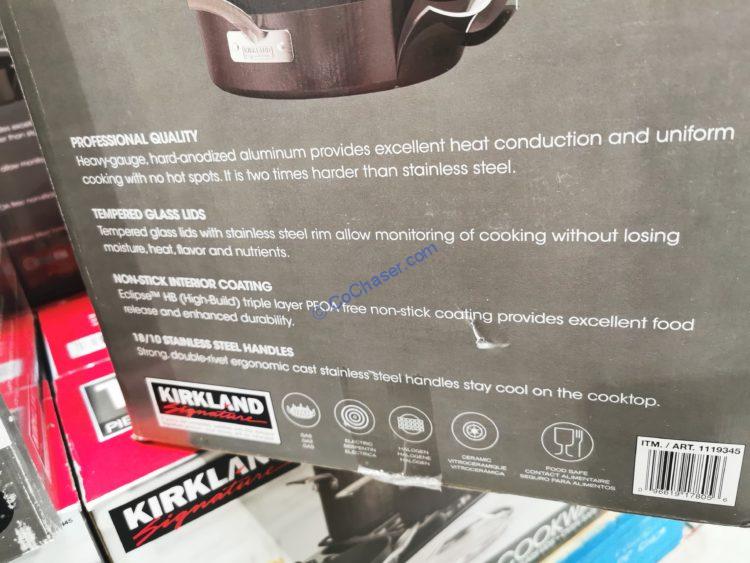 Costco1119345KirklandSignature12pieceNonStickCookwareSet6