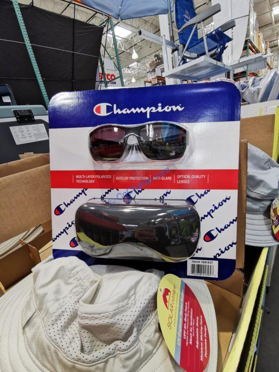 Champion Polarized Sunglasses Grey Lens, Model CUTR2023CA01