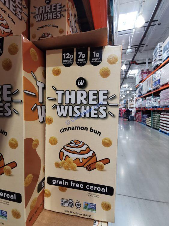 Three Wishes Cinnamon Bun Cereal 2/10 Ounce Bags CostcoChaser