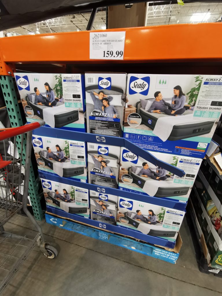 Costco2621060SealyAlwayzAireToughGuardQueen18Airbedall