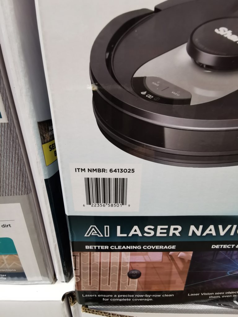 Costco6413025SharkAIUltraRobotVacuumwithSelfEmptyBasebar