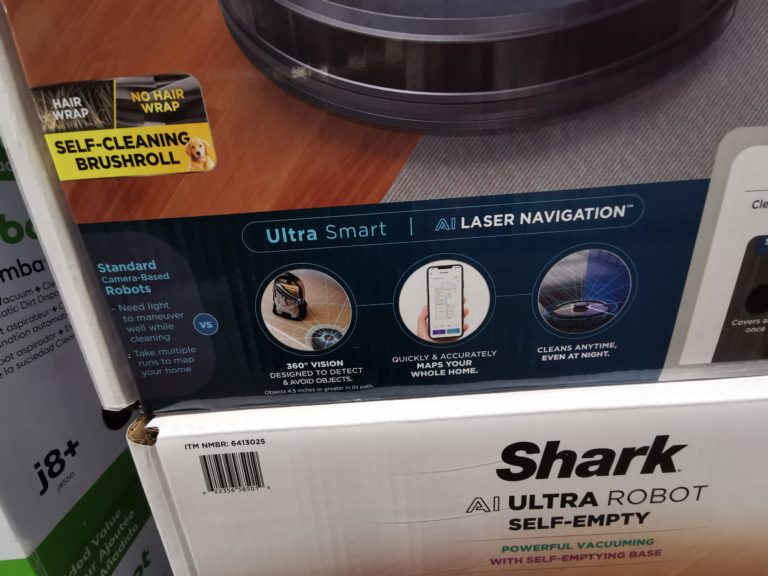 Costco6413025SharkAIUltraRobotVacuumwithSelfEmptyBase6