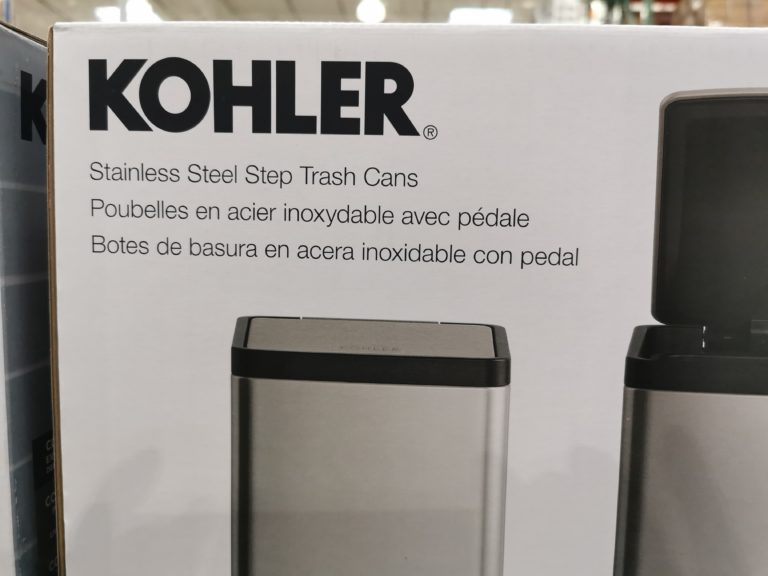 Costco1451136Kohler6LStainlessSteel2PKTrashCanname CostcoChaser