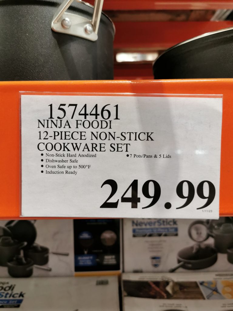Costco1574461NinjaFoodi12PieceNonStickCookwareSettag