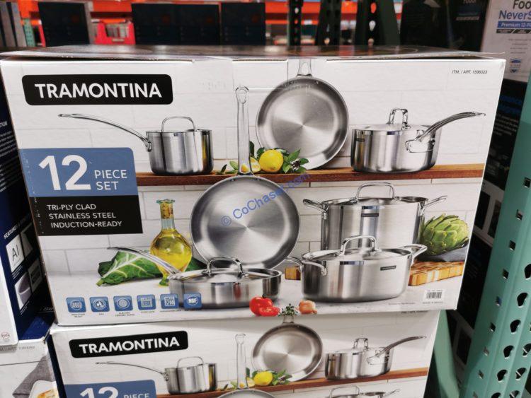 Tramontina 12-piece Stainless Steel Cookware Set