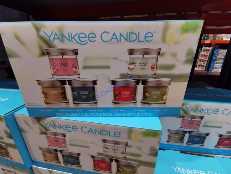 Yankee 6 Pack Candle Set, 4.1 OZ