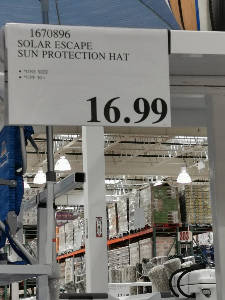 Costco1670896SolarEscapeSunProtectionHattag CostcoChaser