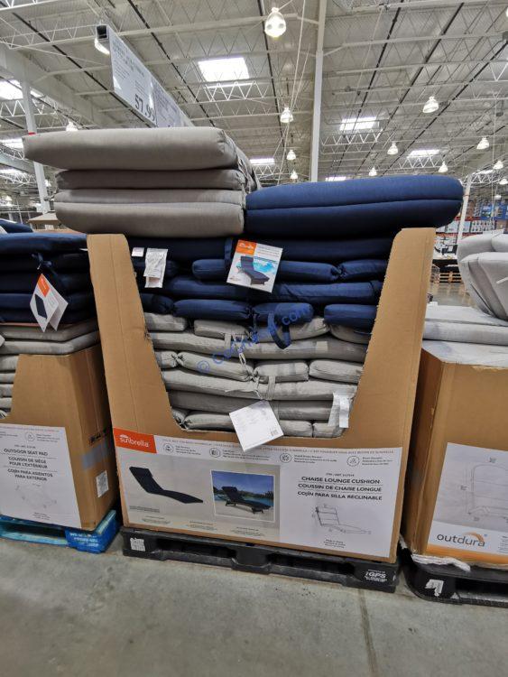 Costco2127514ChaiseLoungeCushionwithHeadRestOutdoorUseall