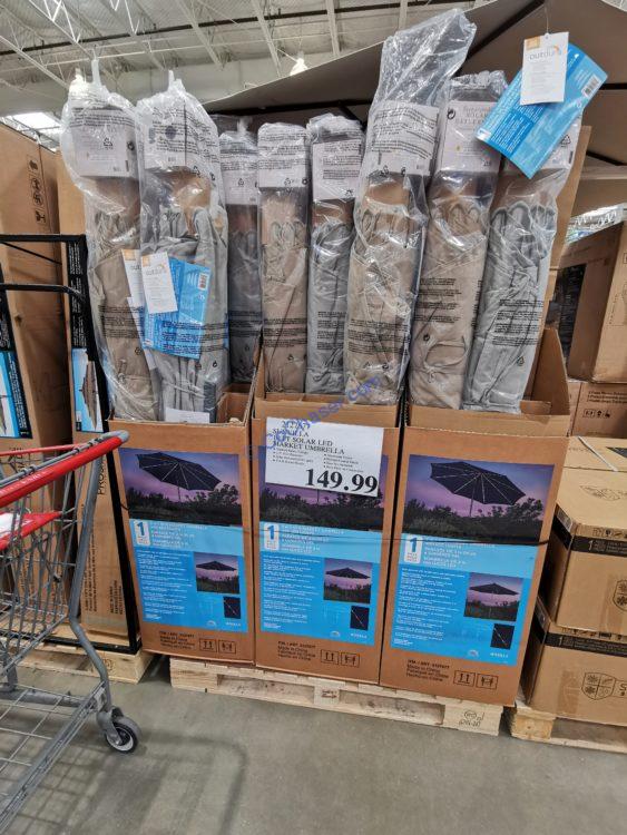 Costco2127677Sunvilla10FTSolarLEDMarketUmbrellaall CostcoChaser