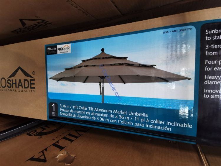 Proshade 11ft Three-Tier Market Umbrella
