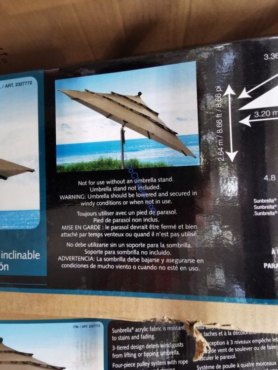 Costco2327772Proshade11ftThreeTierMarketUmbrella1 CostcoChaser