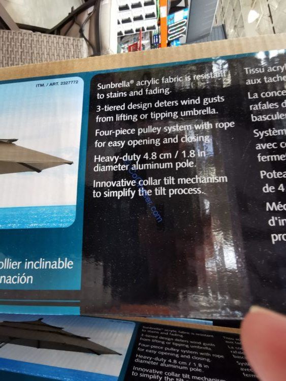 Proshade 11ft ThreeTier Market Umbrella CostcoChaser