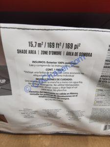 Coleman 13' X 13' Instant Eaved Shelter Pop Up Canopy Gazebo Tent Shade In Blue - Foto 11