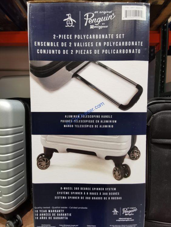 Costco2622126OriginalPenguin2PCHardsideSpinnerLuggageSet1