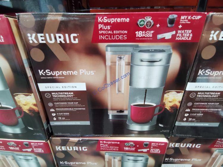 Keurig K-Supreme Plus Special Edition Single Serve Coffee Maker, with 18 K-Cup Pods