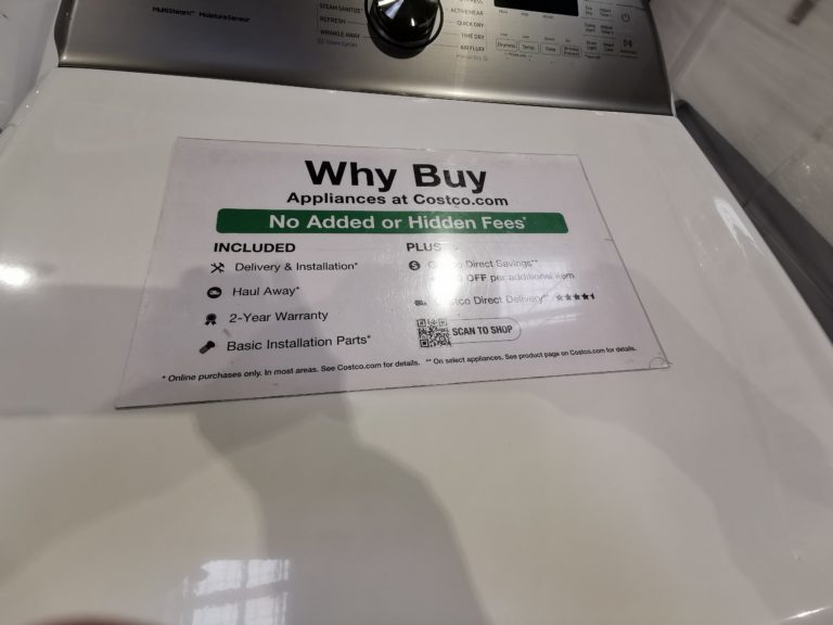 Costco1319245Samsung7.4cuftELECTRICDryer inWhite2 CostcoChaser