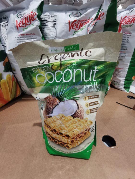Tropical Fields Organic Coconut Rolls 11 Ounce bag