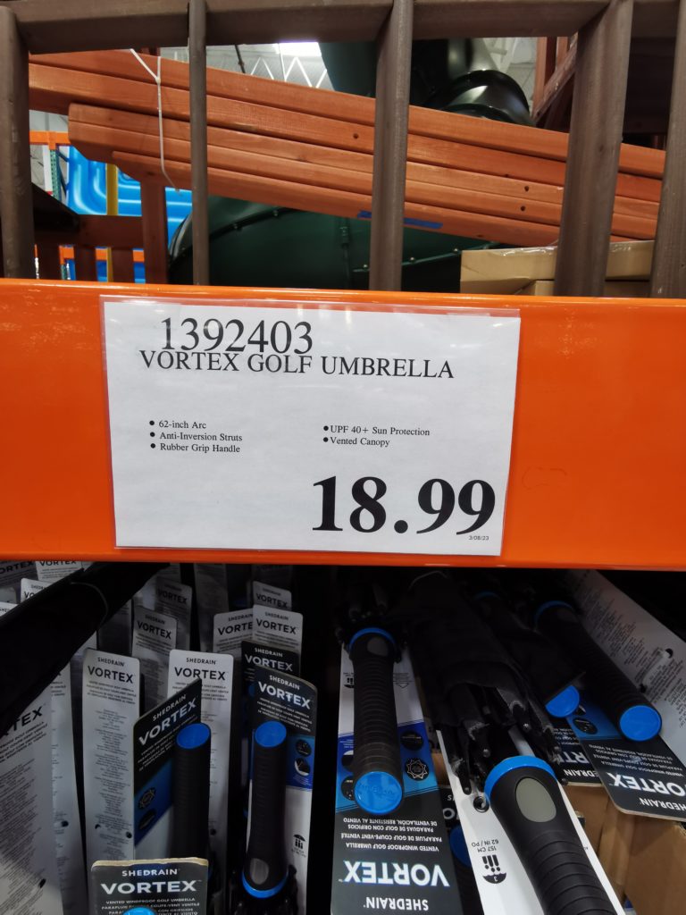 Costco1392403ShedrainVortexGolfUmbrellatag CostcoChaser
