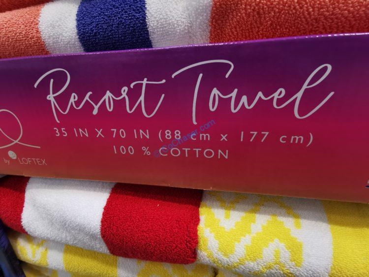 Loft by Loftex Resort Towel 35” x 70” CostcoChaser