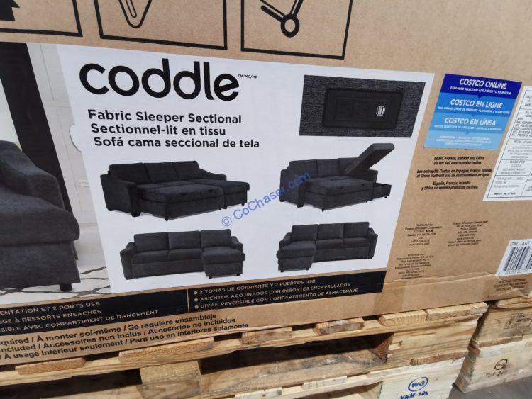 Costco1653363CoddleAriaFabricSleeperSectiona2 CostcoChaser