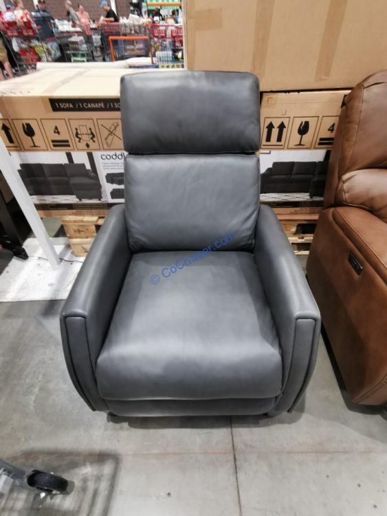 Decklyn Recliner Leather Pushback Recliner