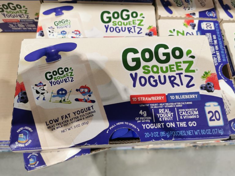 GOGO Squeez Yogurtz Variety 20/3 Ounce Pouches CostcoChaser