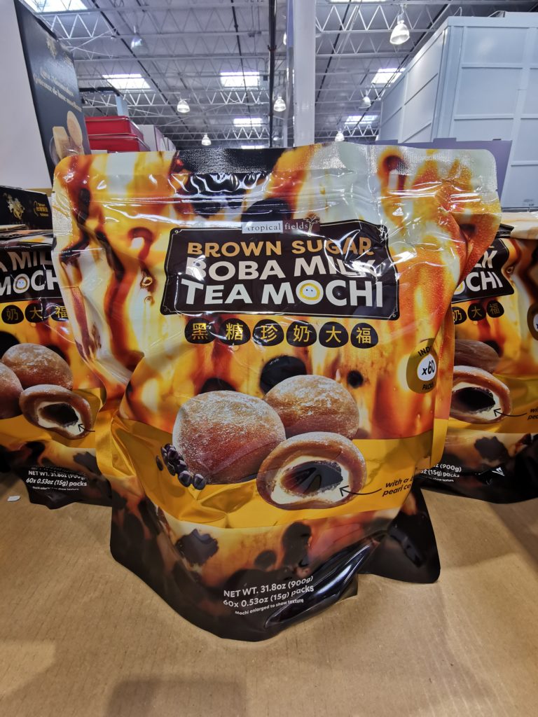 Tropical Fields Brown Sugar Boba Mochi, 60count Bag CostcoChaser