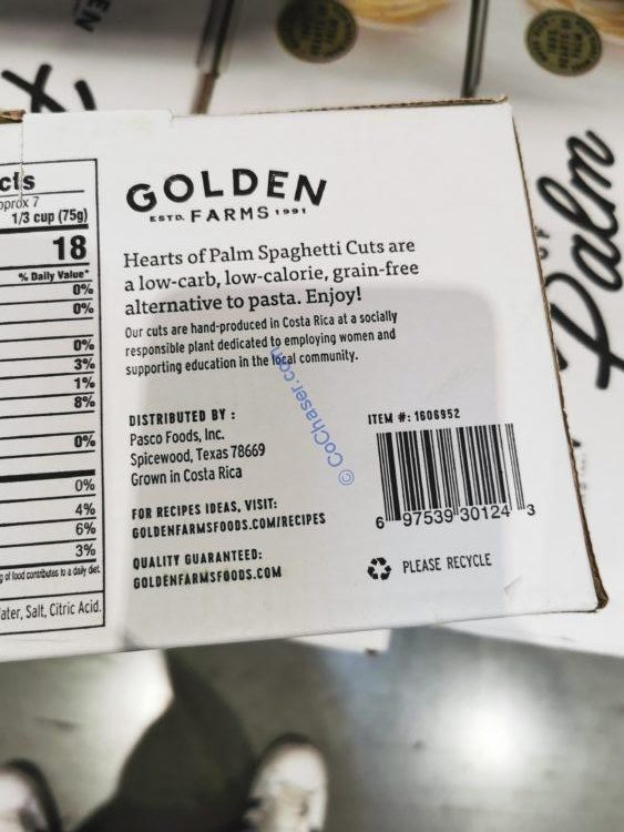Costco1606952GoldenFarmsSpaghettiHeartsofPalmbar CostcoChaser