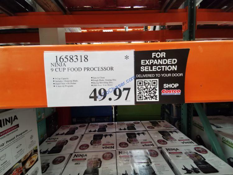 Costco1658318NINJA9CupFoodProcessortag CostcoChaser