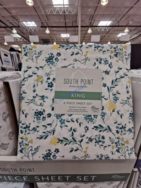 South Point Home Microfiber Sheet Set 6PC, King or Queen CostcoChaser