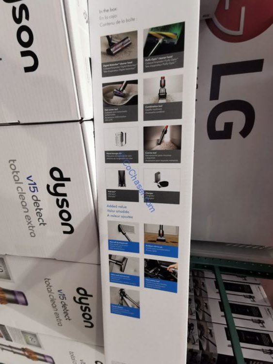 Dyson V15 Detect Total Clean Extra Stick Vacuum, Model 44818201