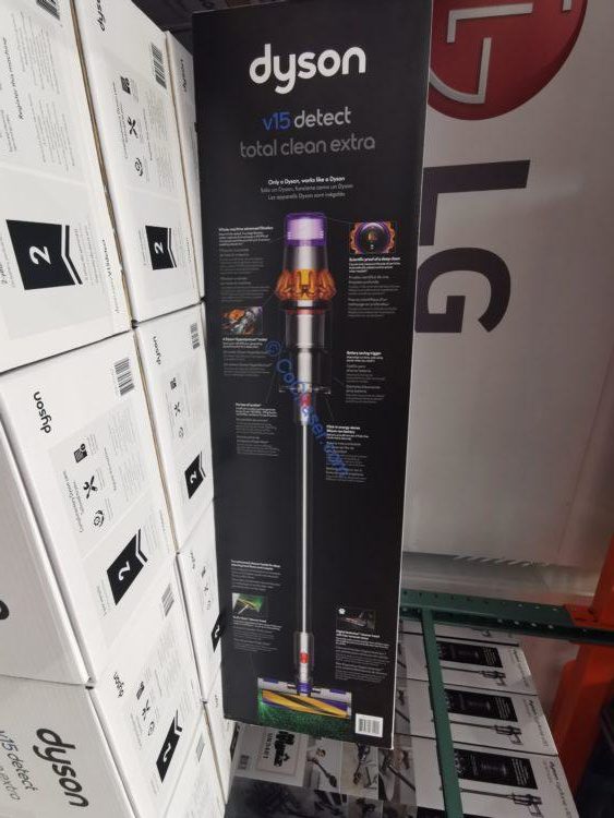 Dyson V15 Detect Total Clean Extra Stick Vacuum, Model 44818201